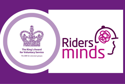 Riders Minds honoured with The King’s Award for Voluntary Service